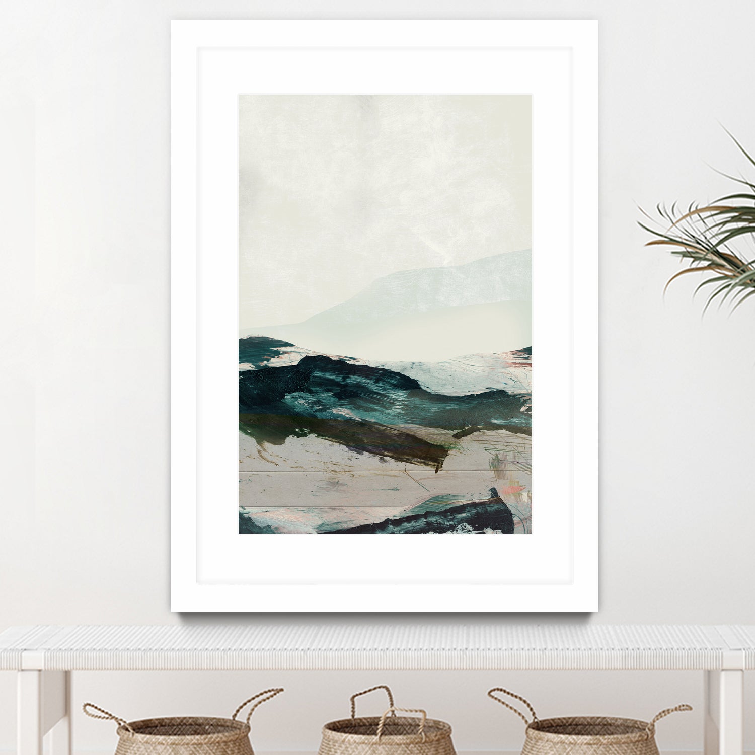 Mountains No2 by Dan hobday on GIANT ART - abstract