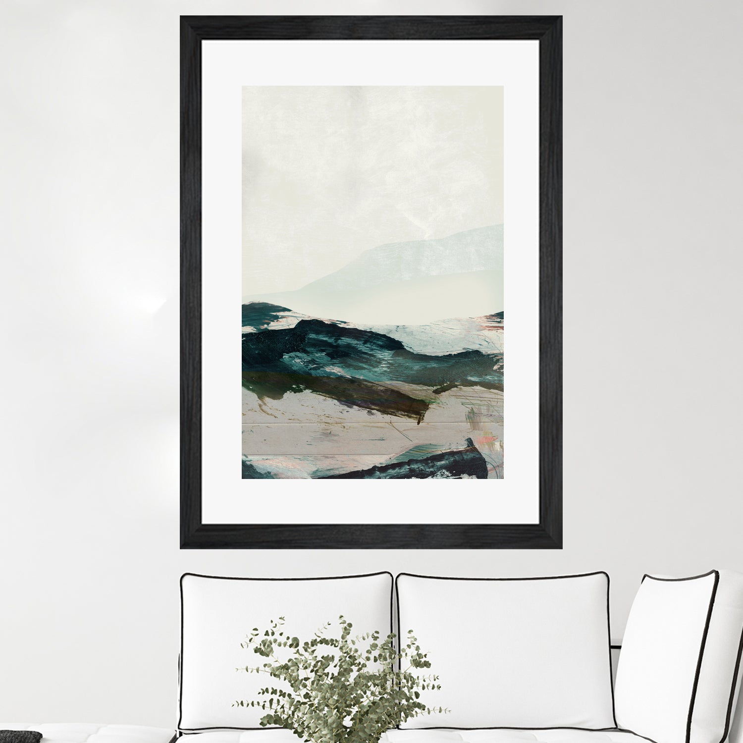 Mountains No2 by Dan hobday on GIANT ART - abstract
