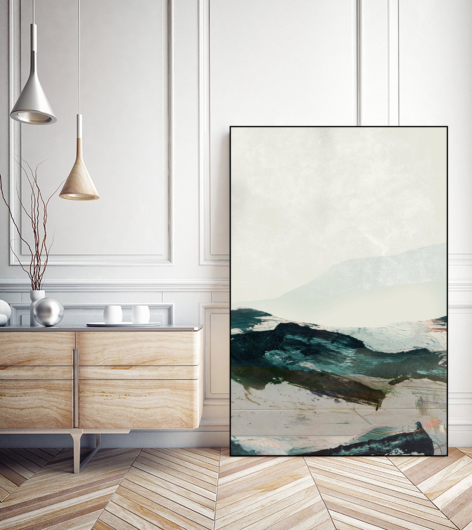 Mountains No2 by Dan hobday on GIANT ART - abstract