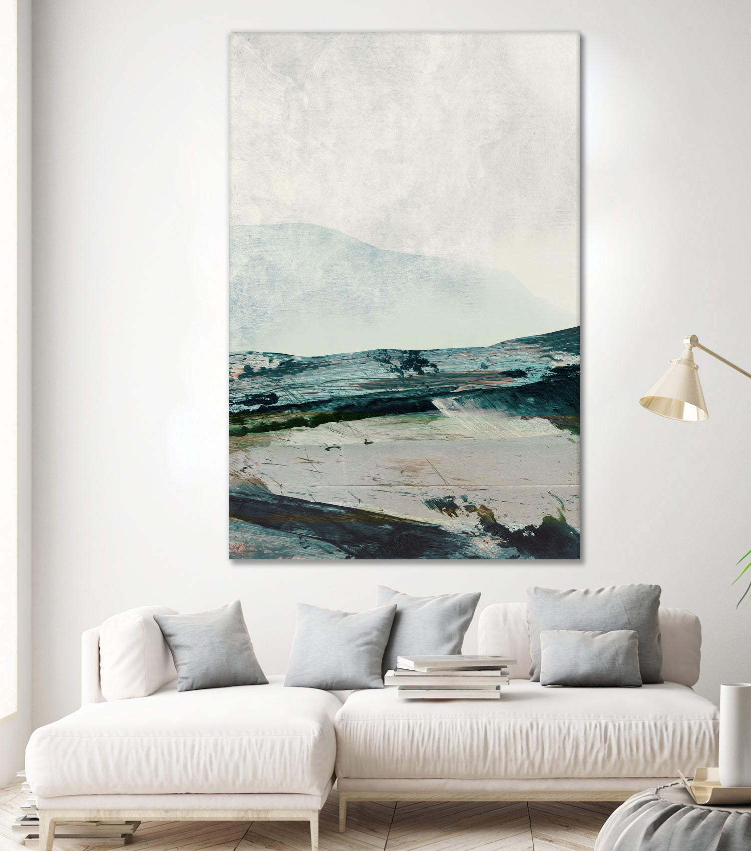 Mountains by Dan hobday on GIANT ART - abstract
