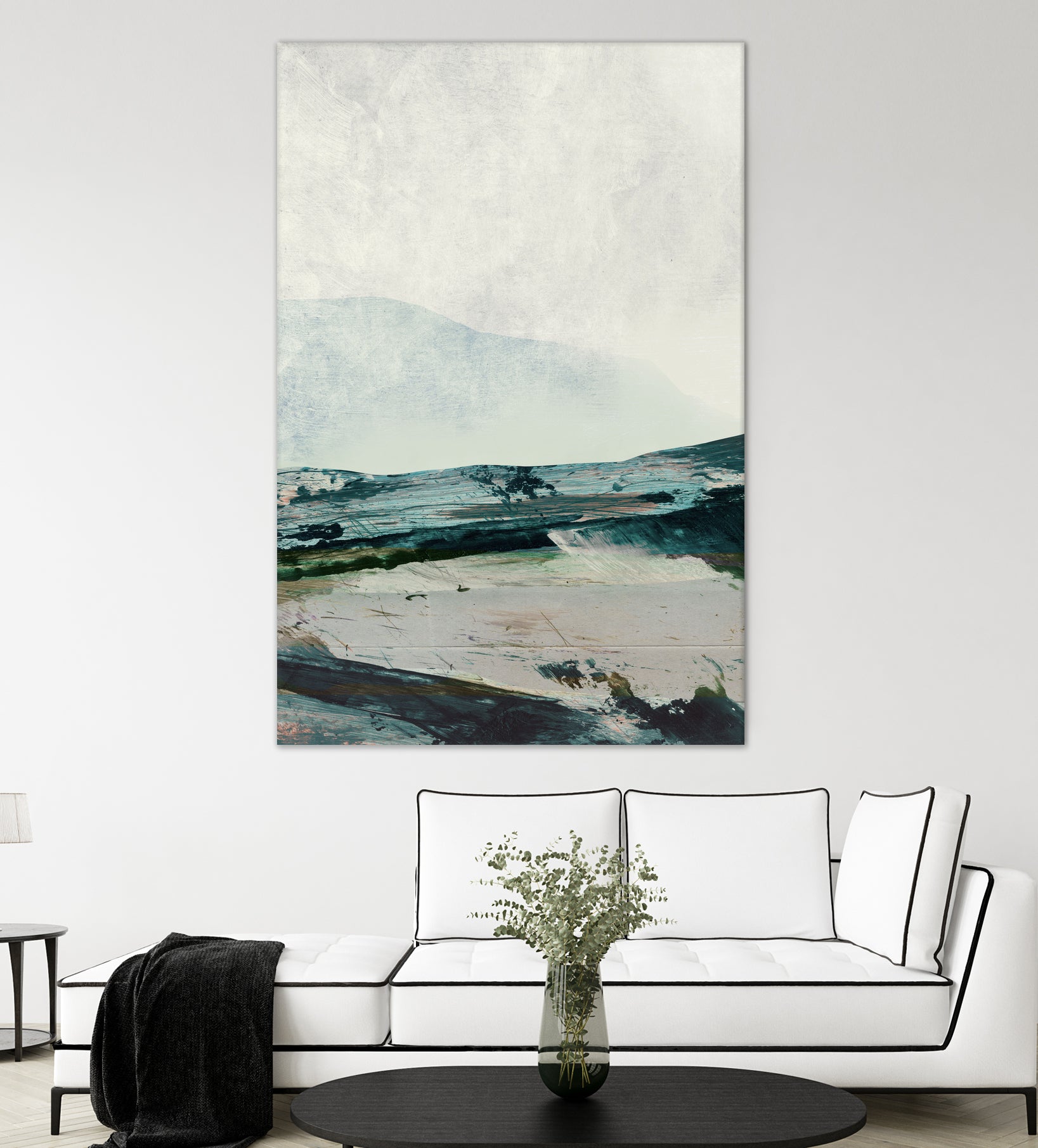 Mountains by Dan hobday on GIANT ART - abstract