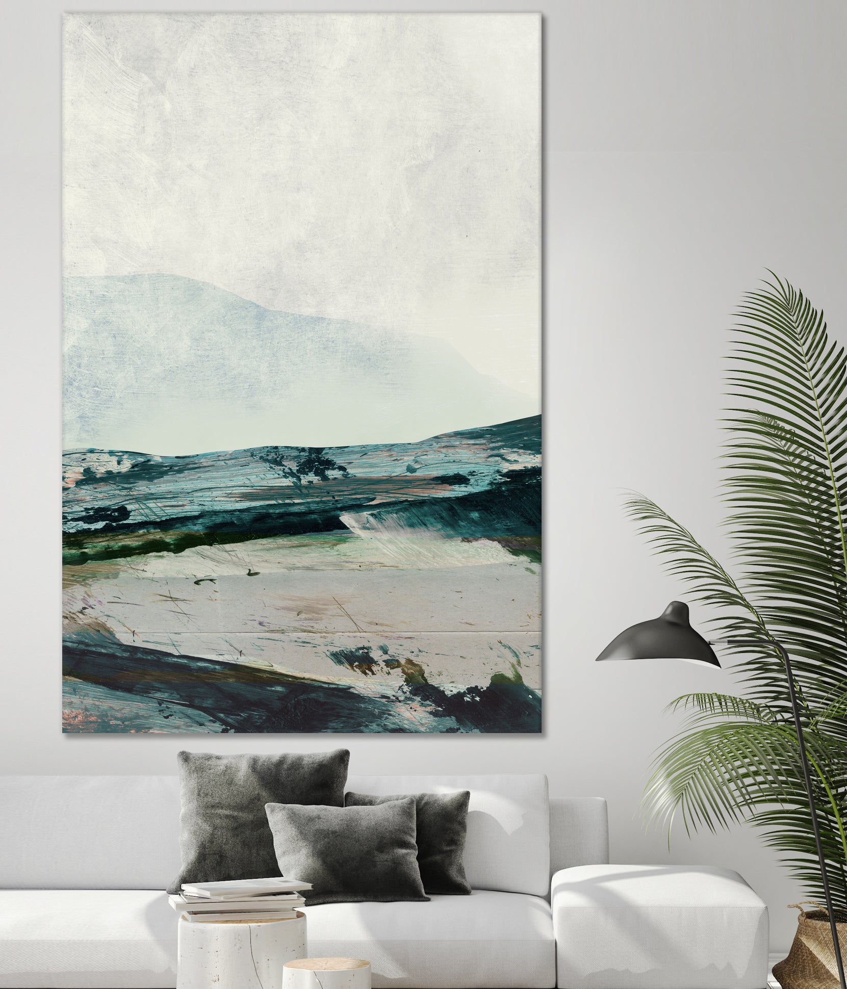 Mountains by Dan hobday on GIANT ART - abstract