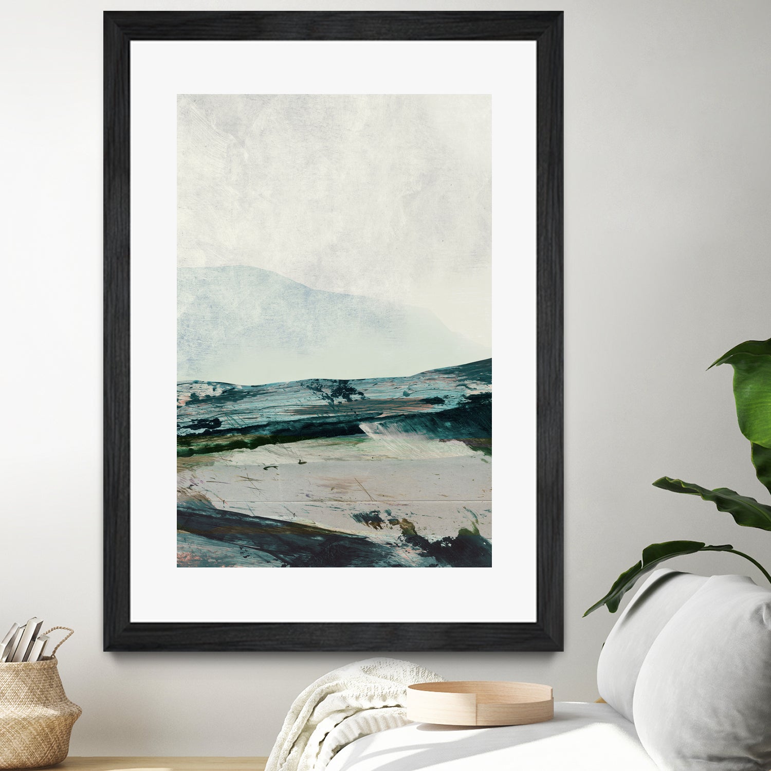 Mountains by Dan hobday on GIANT ART - abstract