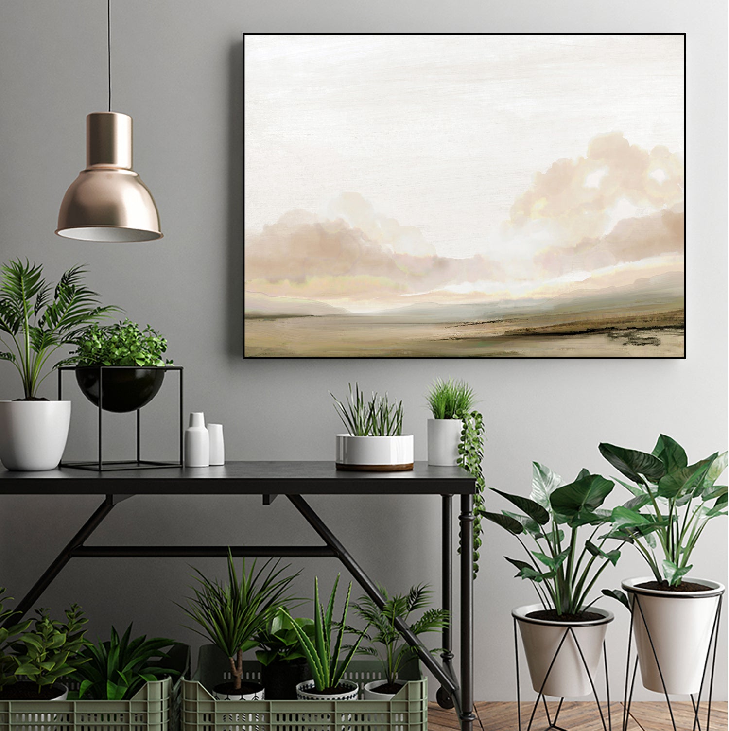 The South by Dan Hobday on GIANT ART - abstract dan hobday