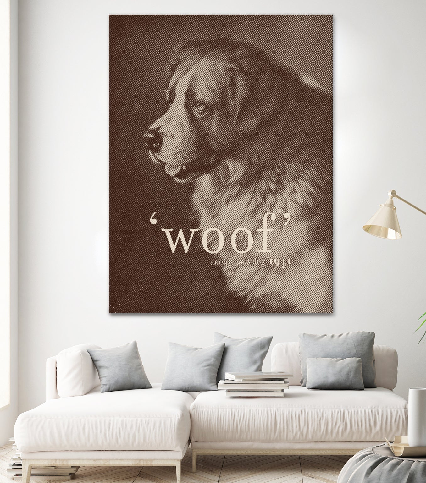 Famous Quote Dog by Florent Bodart on GIANT ART - animals quote