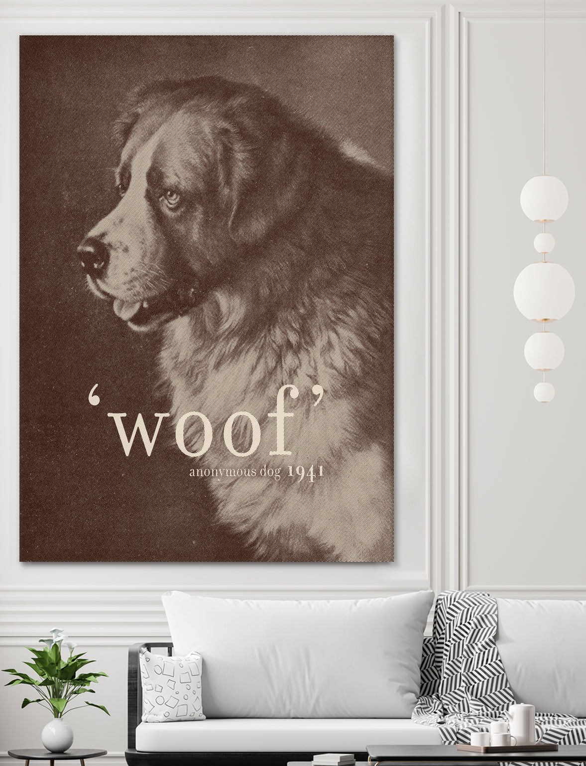 Famous Quote Dog by Florent Bodart on GIANT ART - animals quote