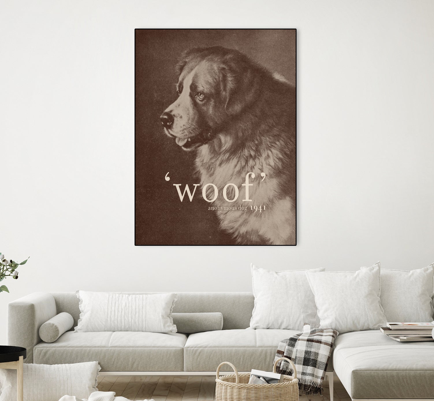 Famous Quote Dog by Florent Bodart on GIANT ART - animals quote