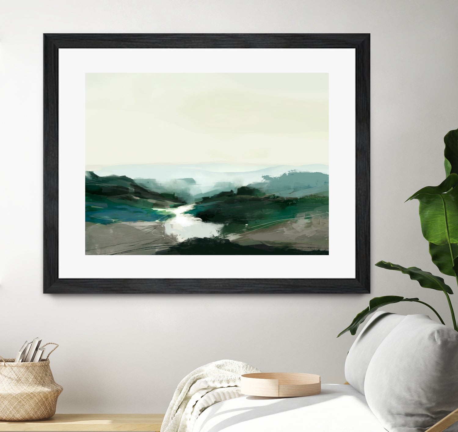 Highland View by Dan Hobday on GIANT ART - nature and landscapes landscape