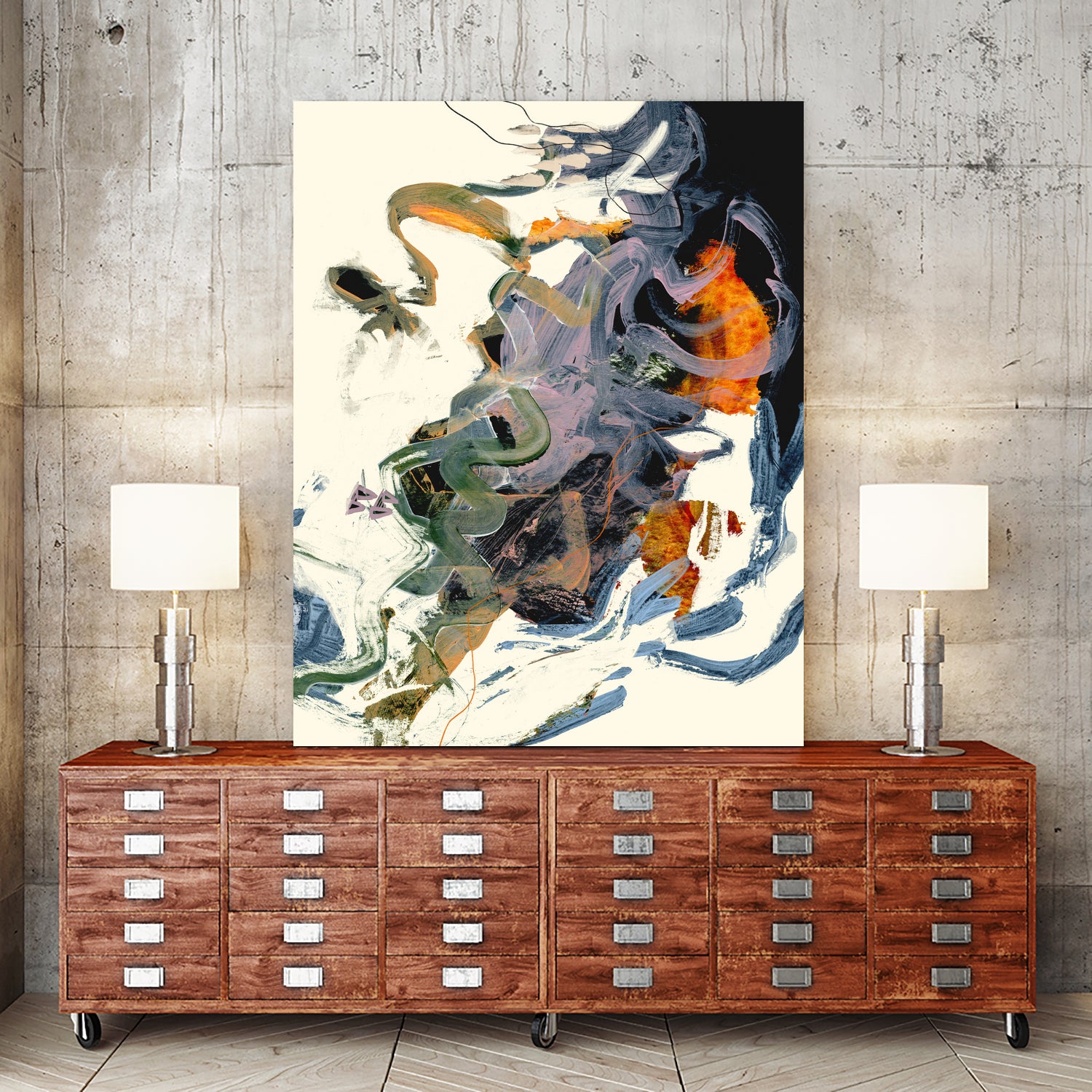 Theone by Dan on GIANT ART - abstract absract