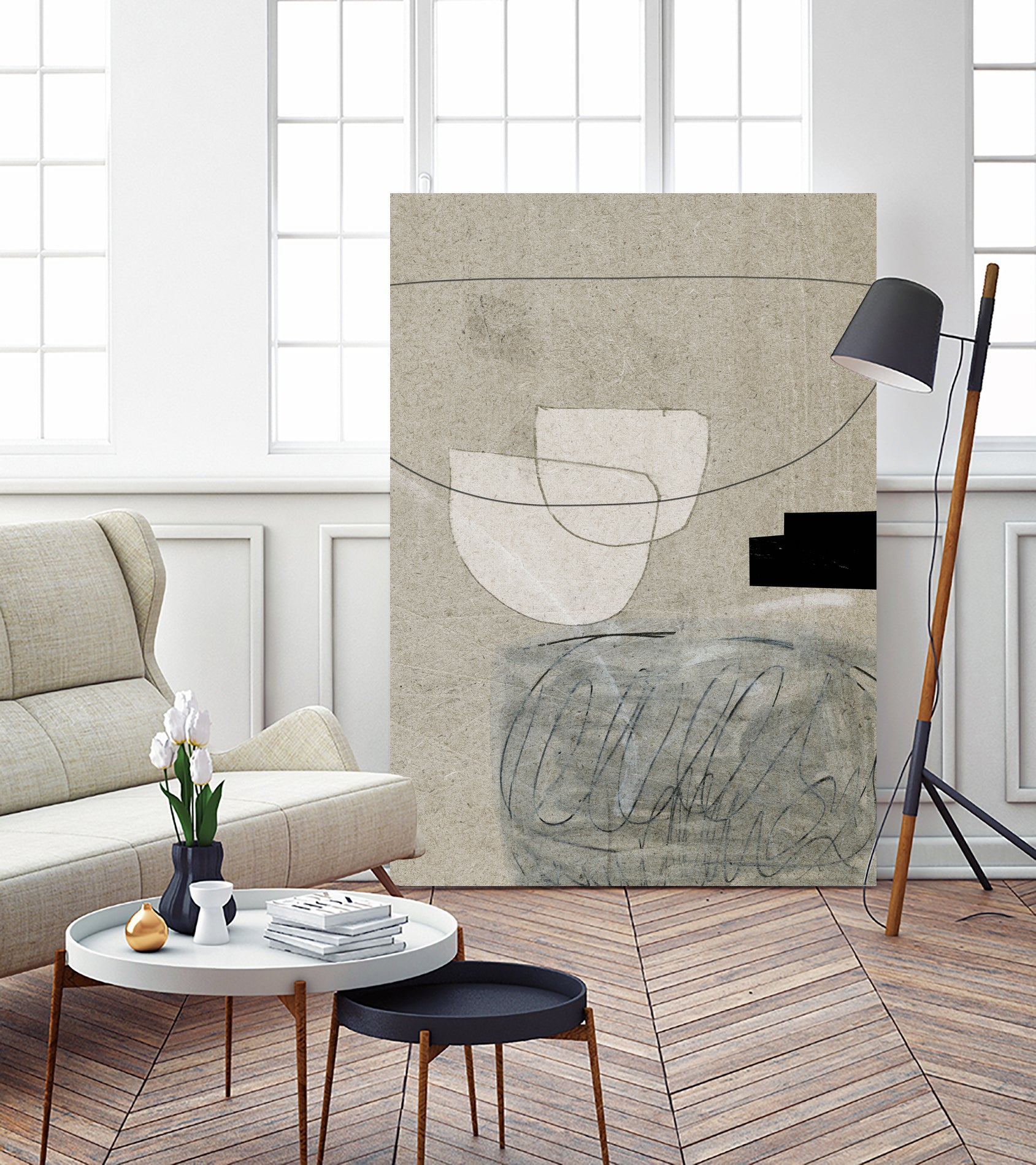 Lifestyle No1 by Dan on GIANT ART - abstract cardboard