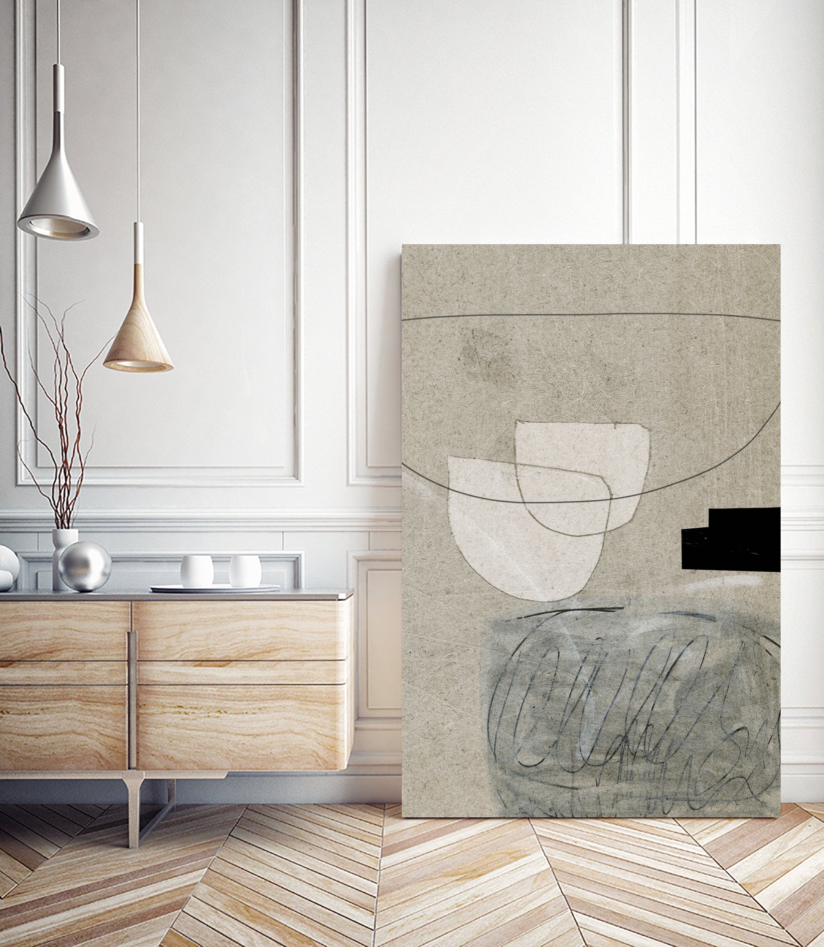 Lifestyle No1 by Dan on GIANT ART - abstract cardboard