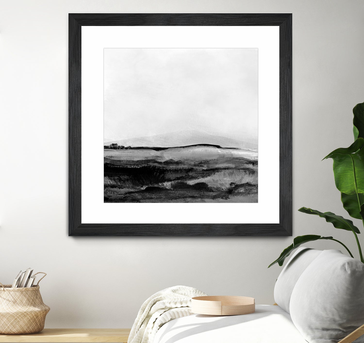 Mono Landscape No1 by Dan Hobday on GIANT ART - landscape abstract landscape