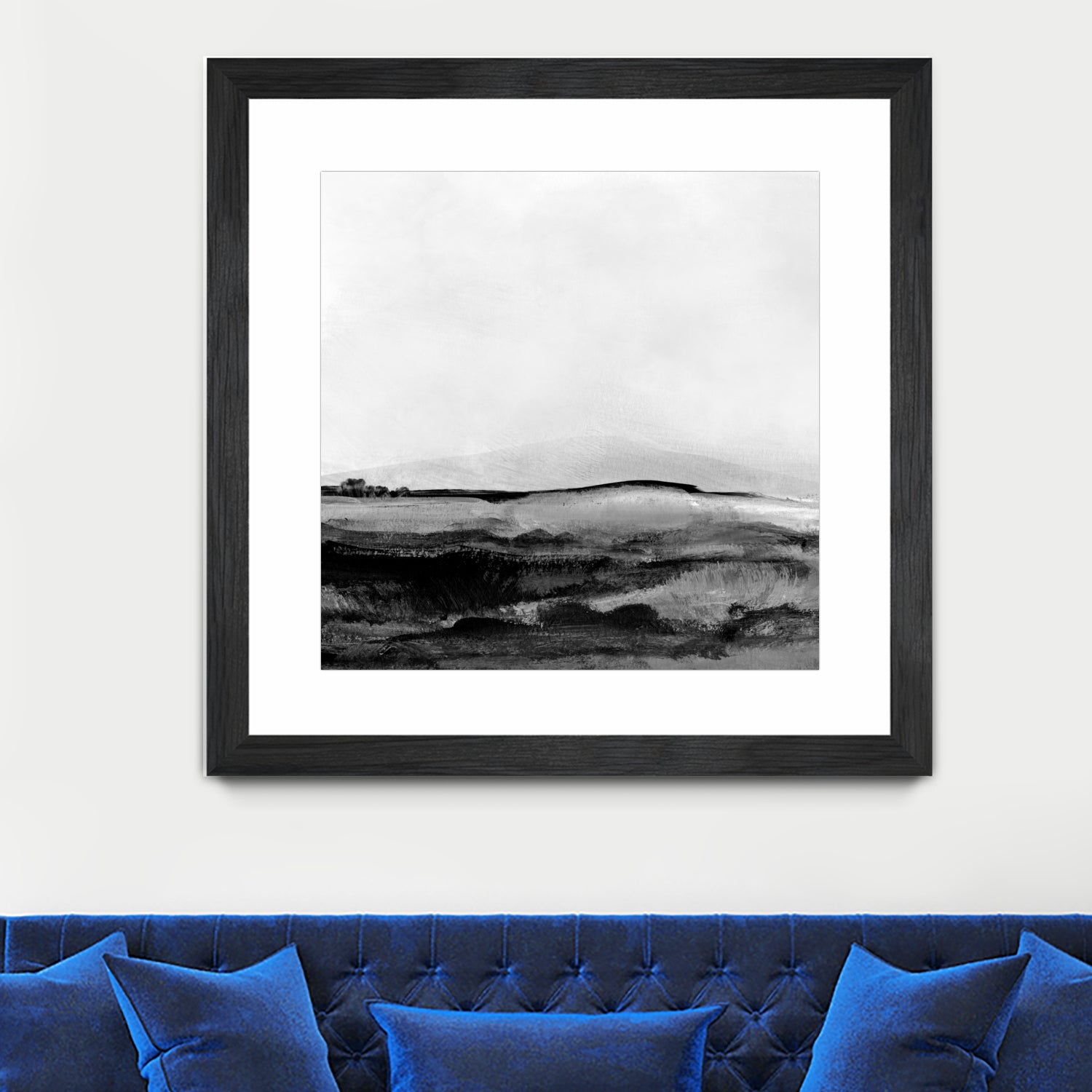 Mono Landscape No1 by Dan Hobday on GIANT ART - landscape abstract landscape