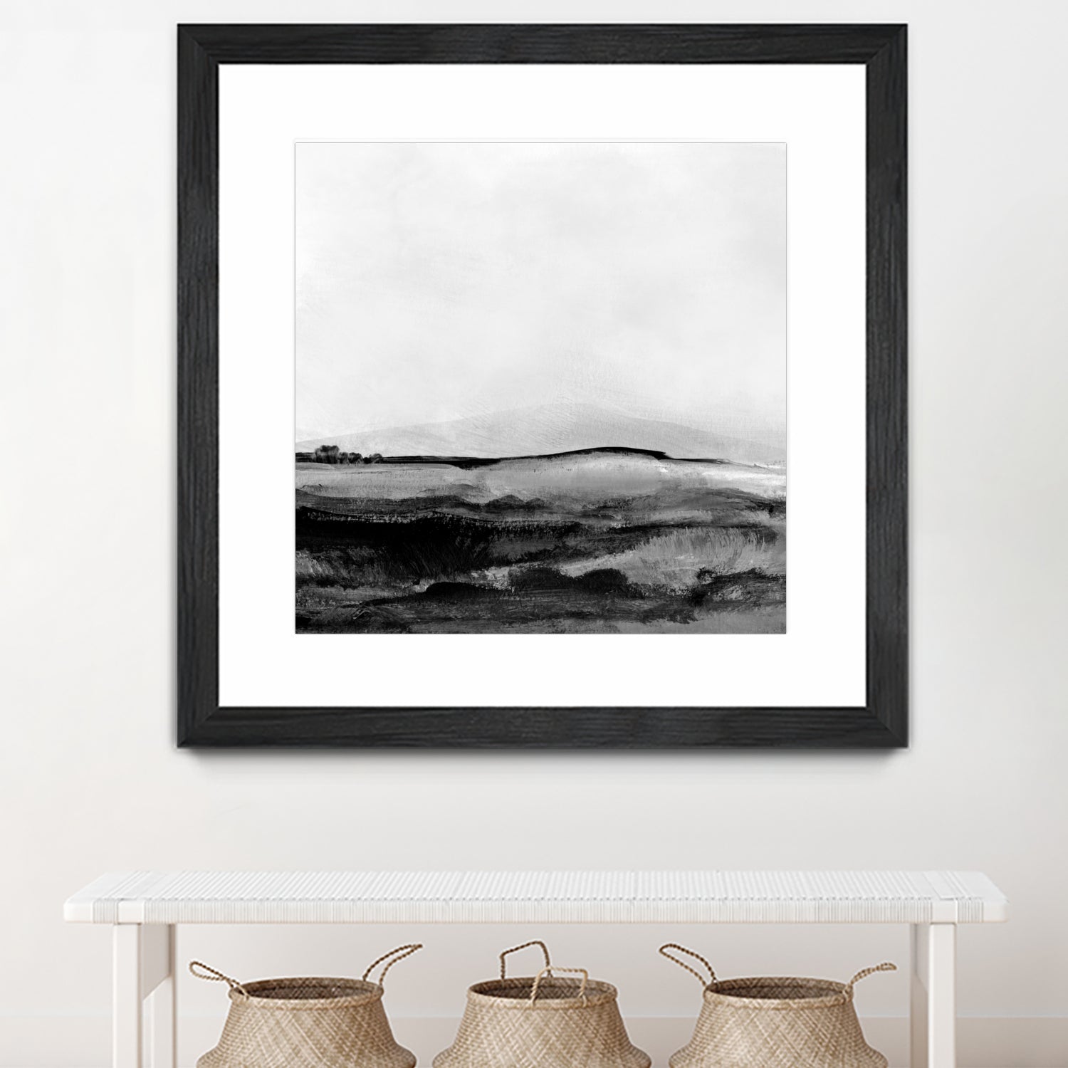 Mono Landscape No1 by Dan Hobday on GIANT ART - landscape abstract landscape