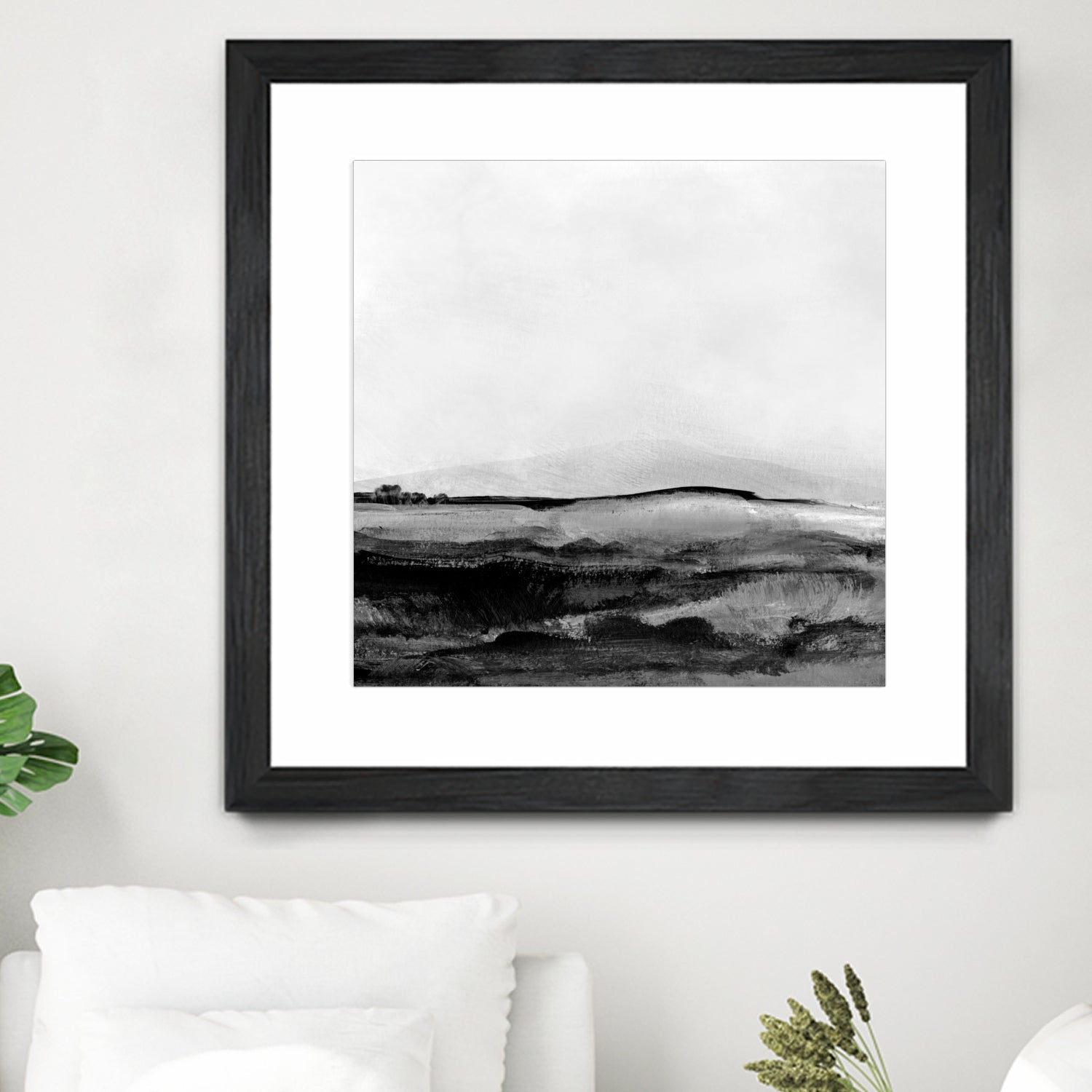 Mono Landscape No1 by Dan Hobday on GIANT ART - landscape abstract landscape