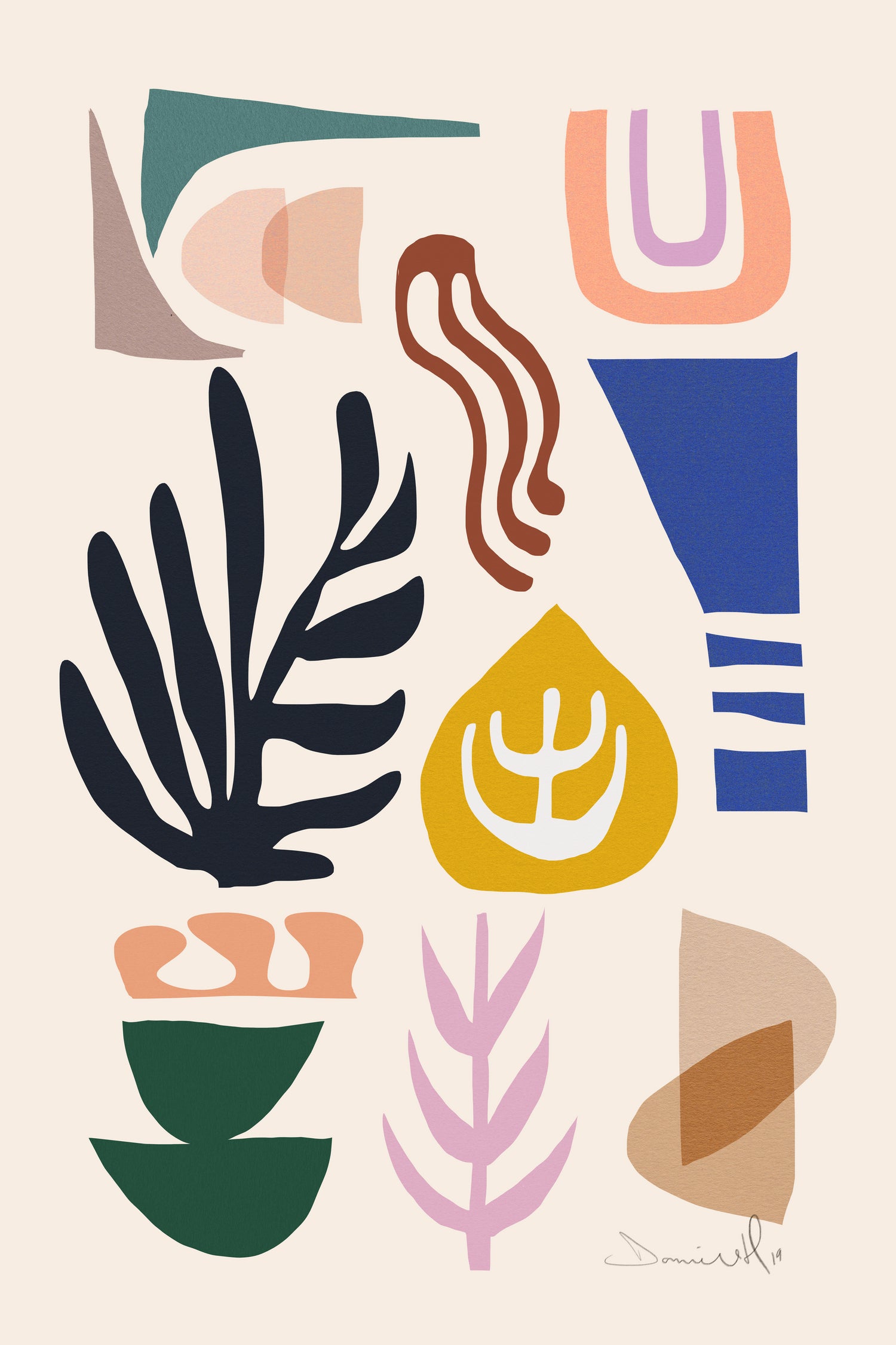 Nord No6 by Dan on GIANT ART - illustration organic