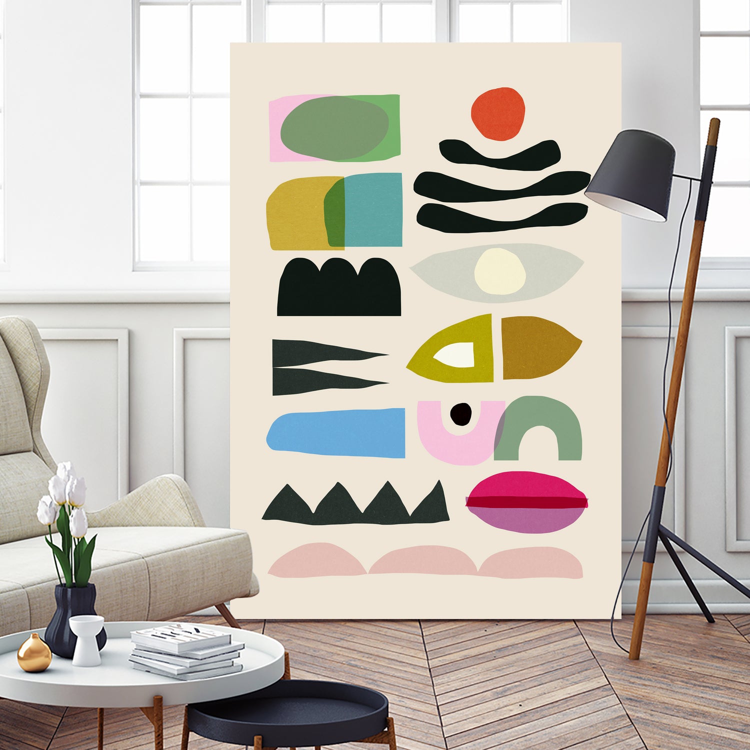 Nord No2 by Dan on GIANT ART - illustration organic shapes