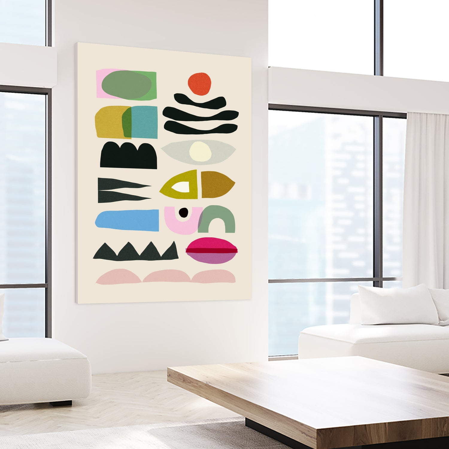 Nord No2 by Dan on GIANT ART - illustration organic shapes