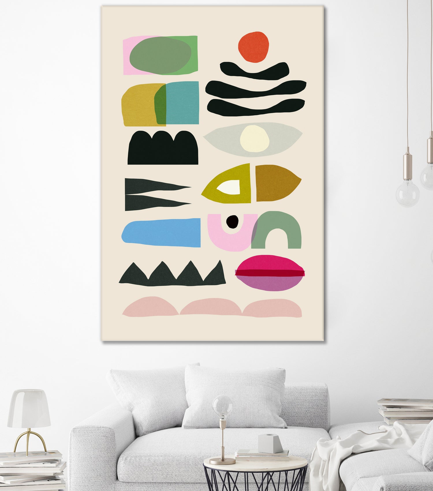 Nord No2 by Dan on GIANT ART - illustration organic shapes