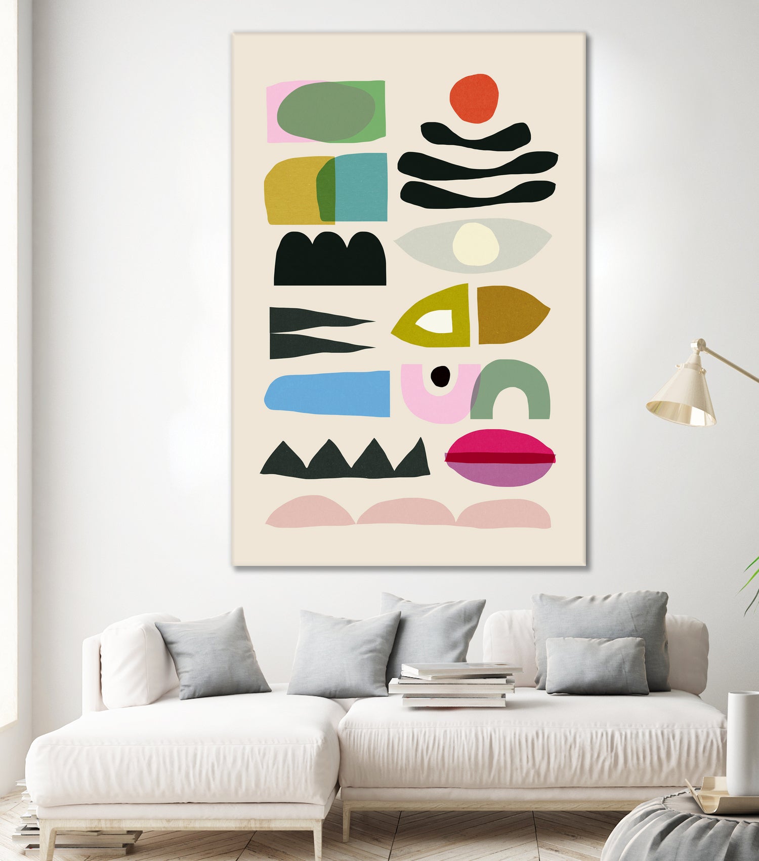 Nord No2 by Dan on GIANT ART - illustration organic shapes