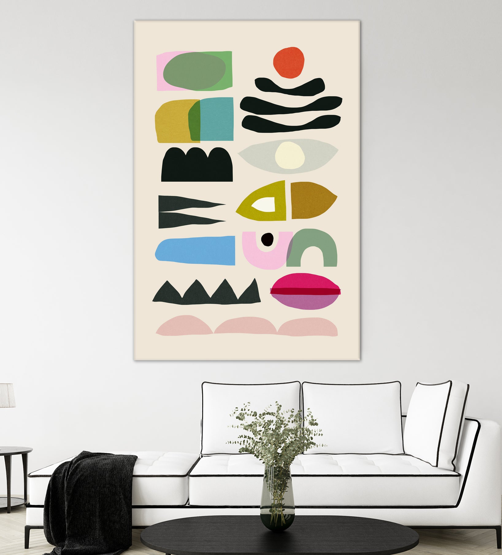 Nord No2 by Dan on GIANT ART - illustration organic shapes