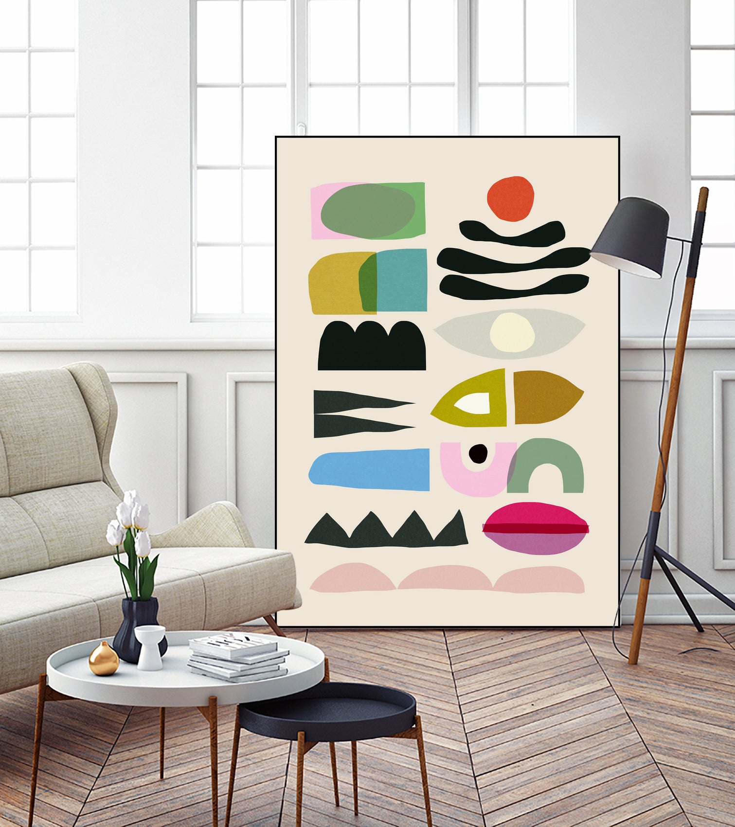 Nord No2 by Dan on GIANT ART - illustration organic shapes