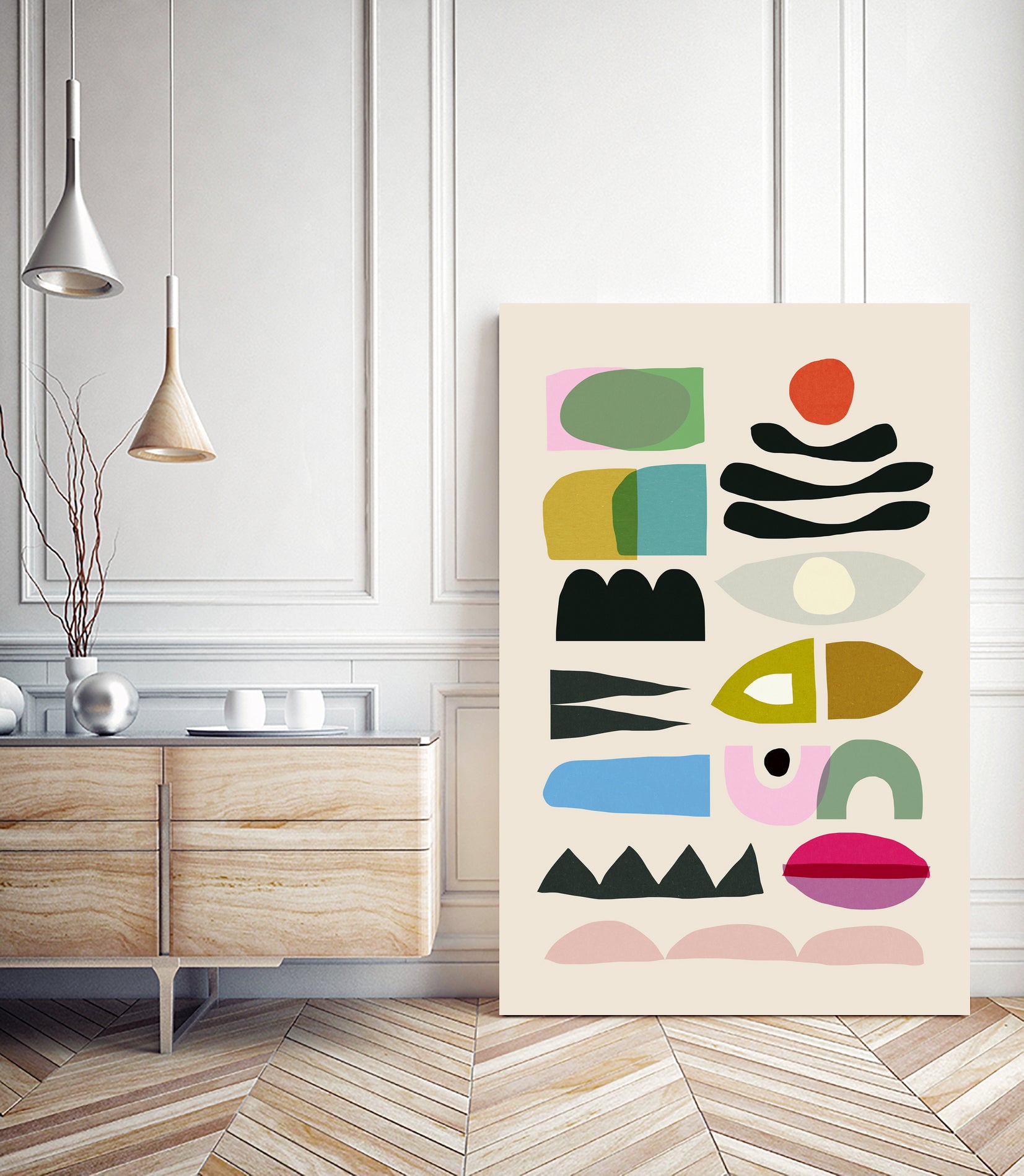 Nord No2 by Dan on GIANT ART - illustration organic shapes