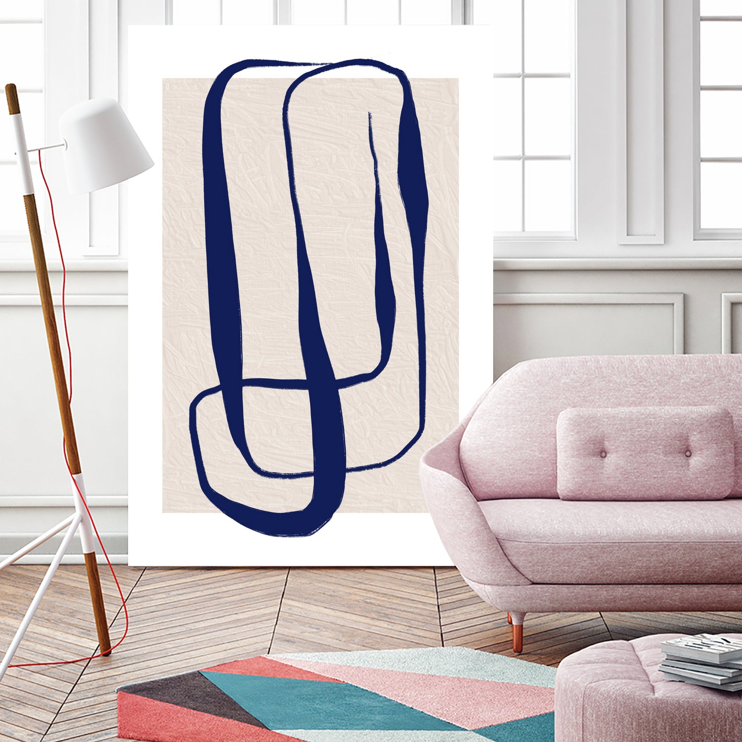 Feeling of Patience-3 by Sally on GIANT ART - abstract single line