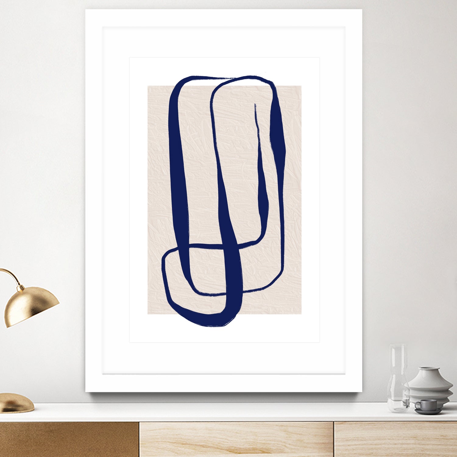 Feeling of Patience-3 by Sally on GIANT ART - abstract single line