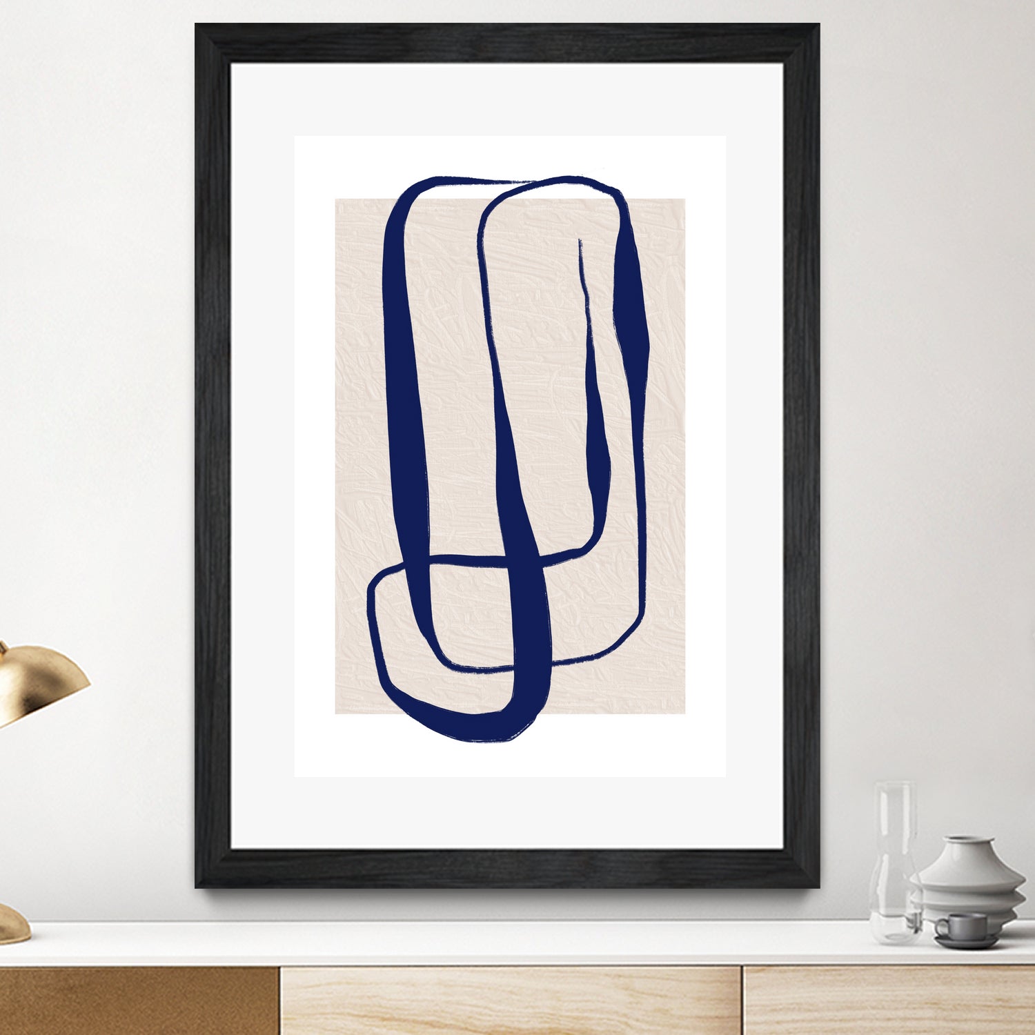 Feeling of Patience-3 by Sally on GIANT ART - abstract single line