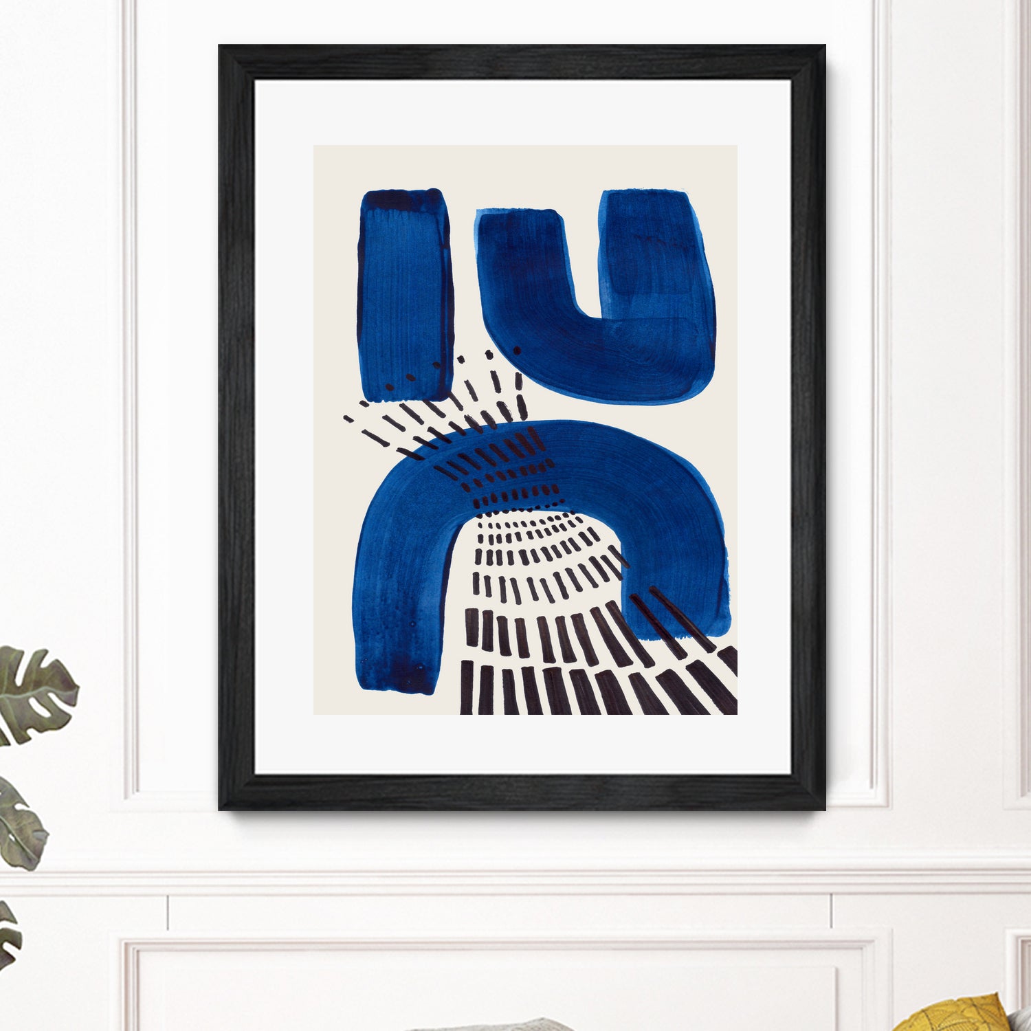 Blue Magnet by Ejaaz on GIANT ART - abstract blue