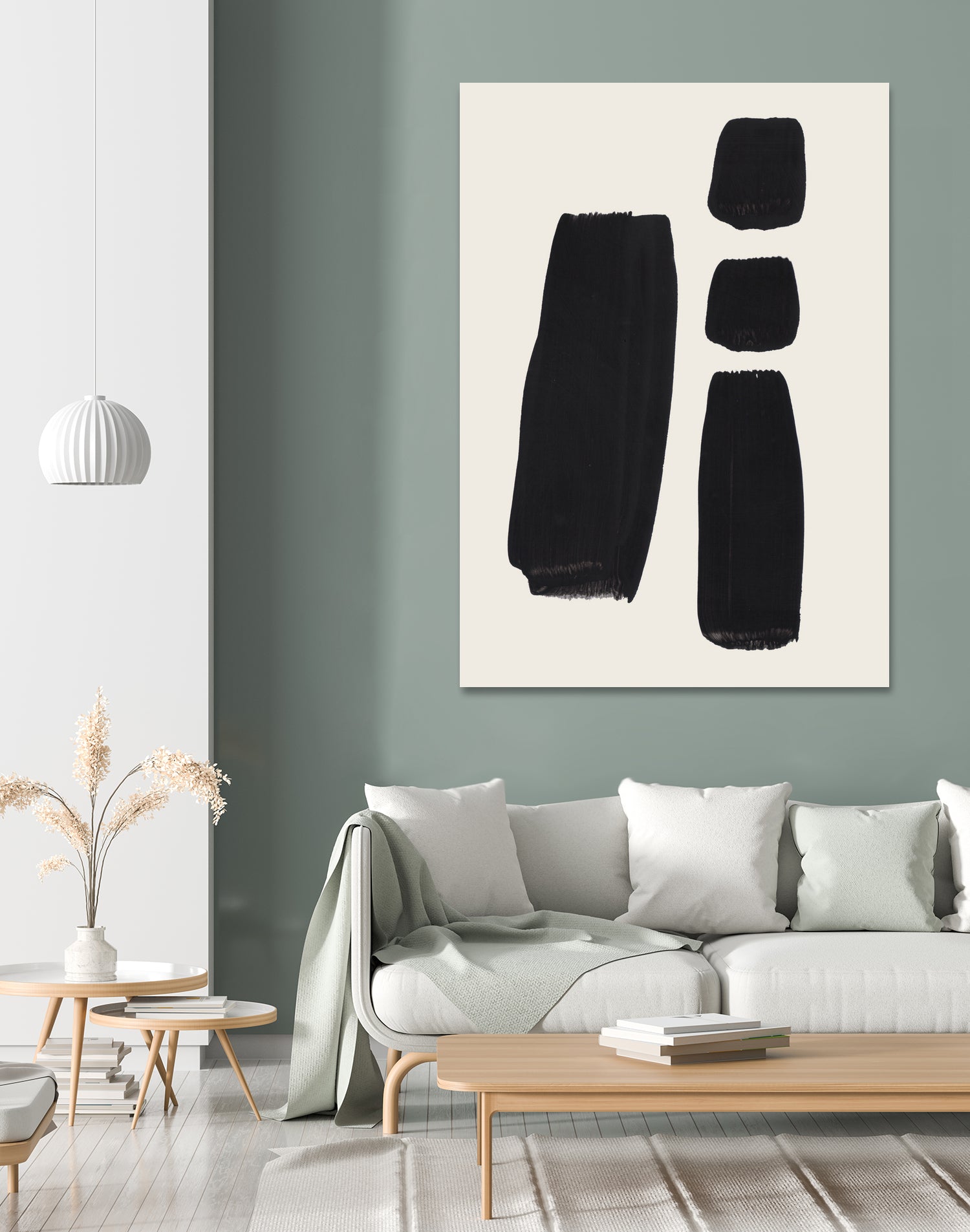 Thunder Three by Ejaaz Haniff on GIANT ART - black abstract black