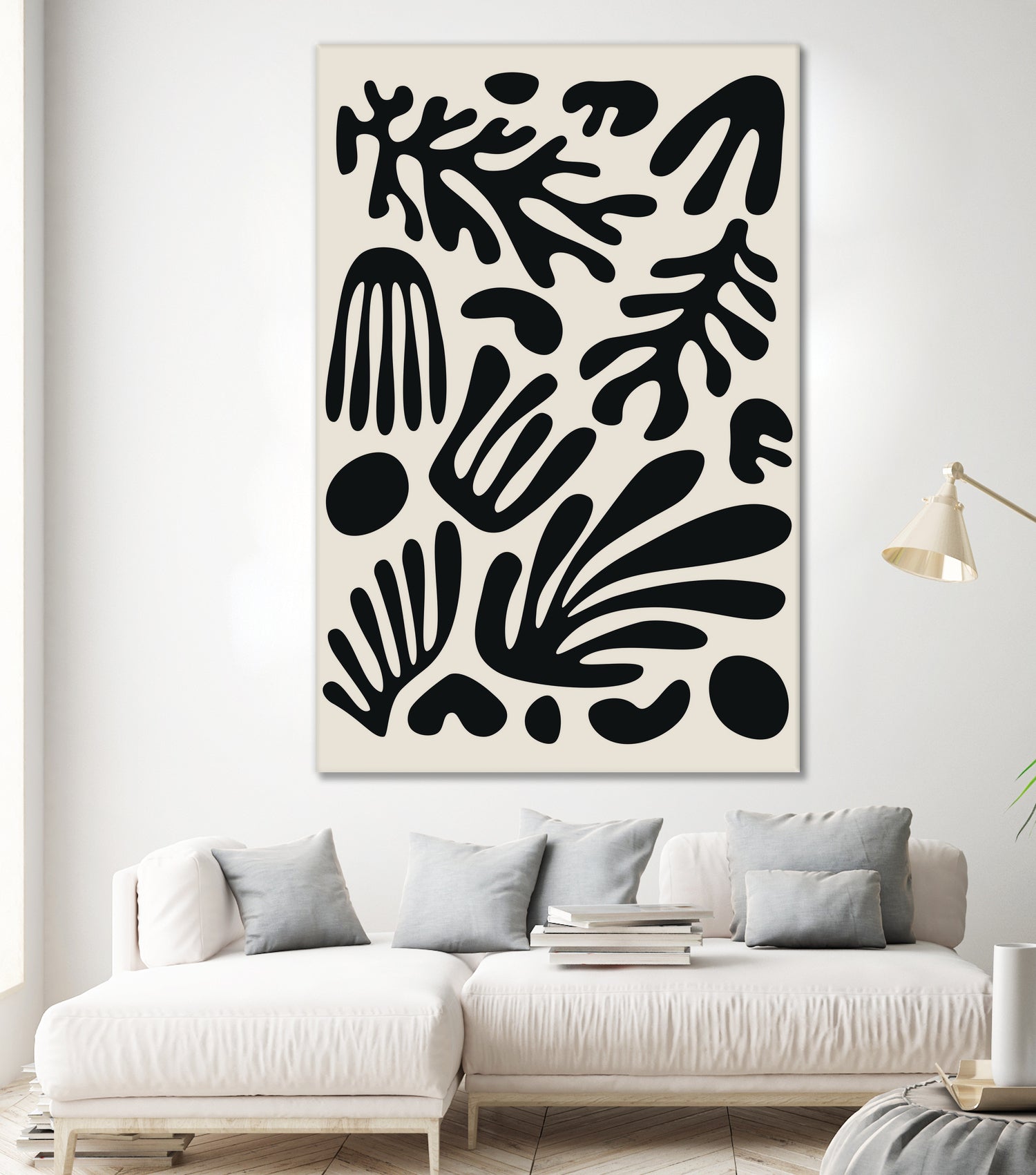 Henri Matisse Black Algae Collection #3 by jay on GIANT ART - illustration bw