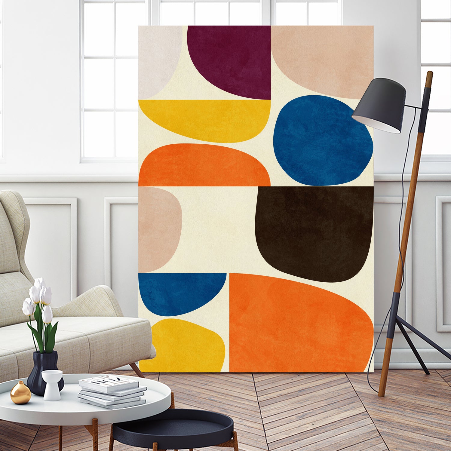 Vivid Bauhaus by Ana Rut Bre on GIANT ART - abstract