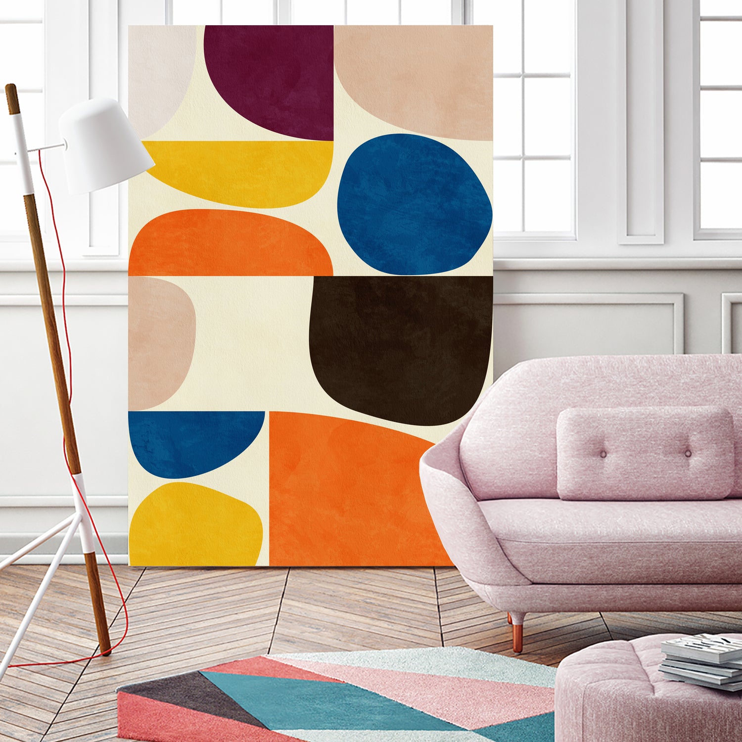 Vivid Bauhaus by Ana Rut Bre on GIANT ART - abstract