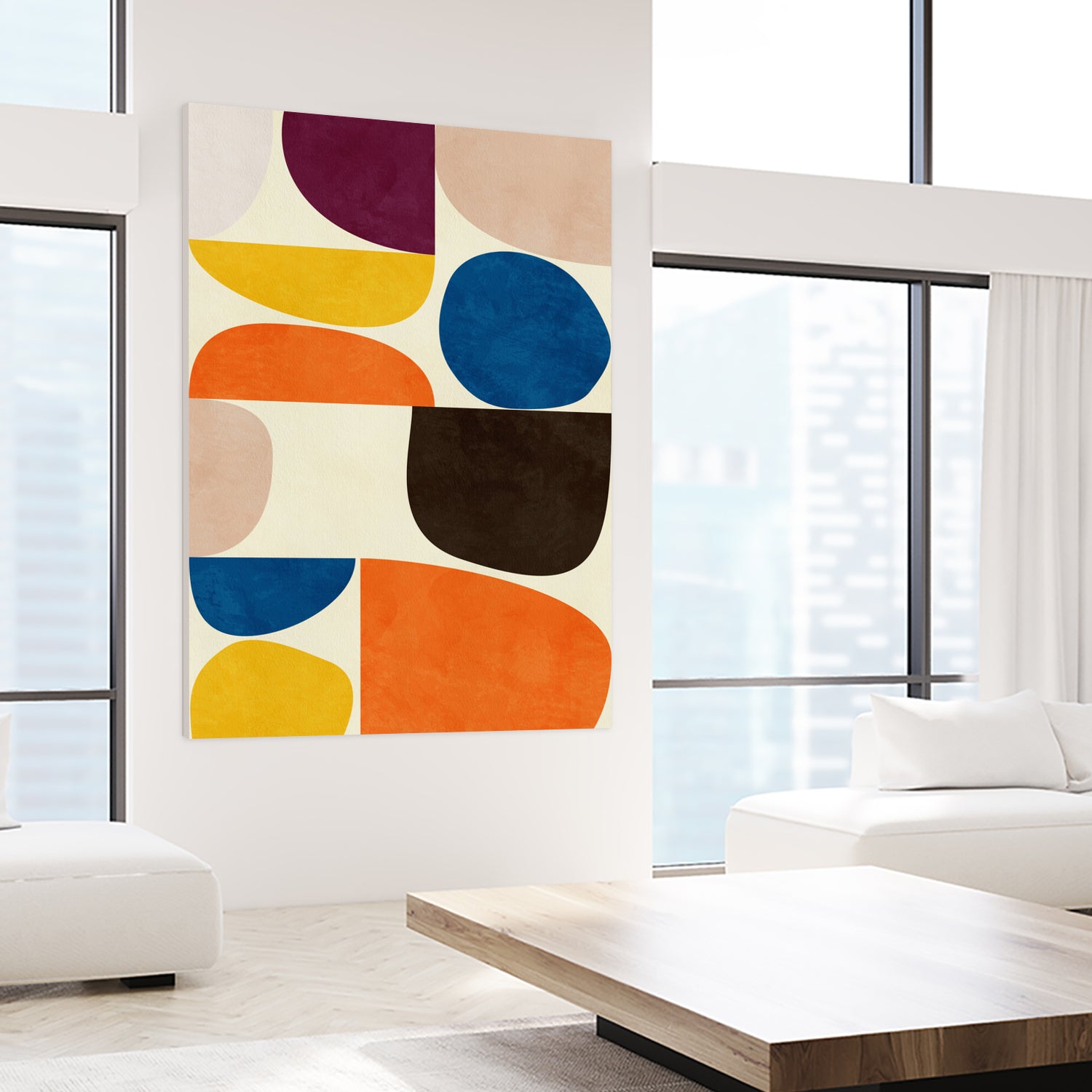 Vivid Bauhaus by Ana Rut Bre on GIANT ART - abstract