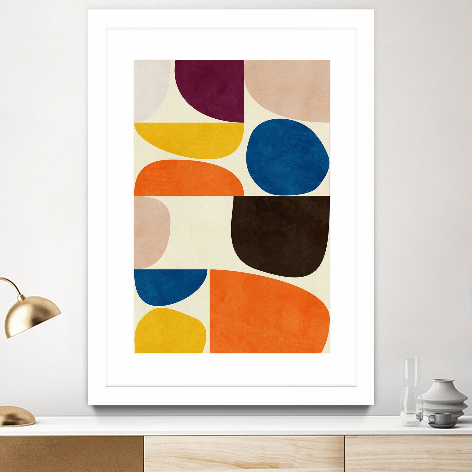 Vivid Bauhaus by Ana Rut Bre on GIANT ART - abstract