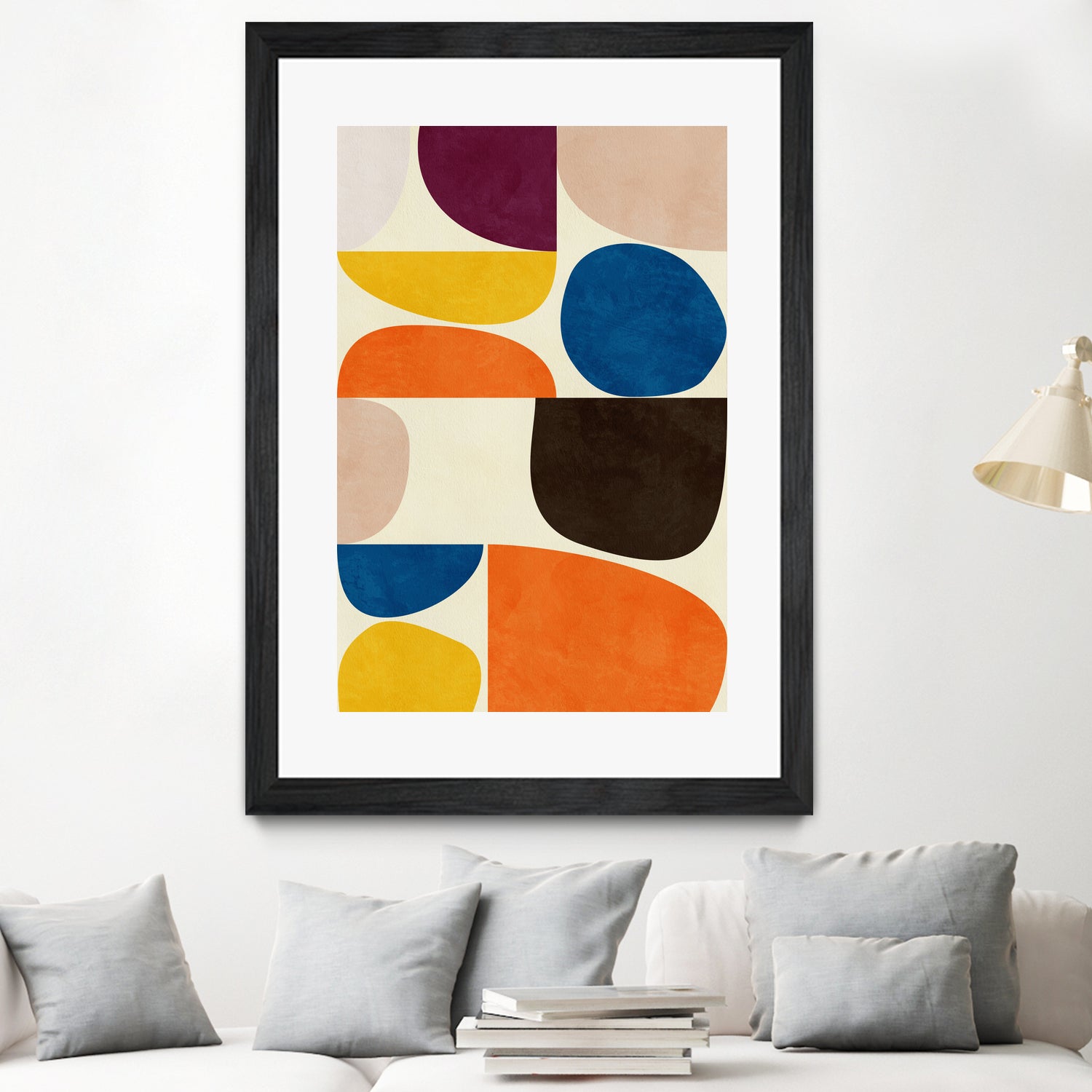 Vivid Bauhaus by Ana Rut Bre on GIANT ART - abstract
