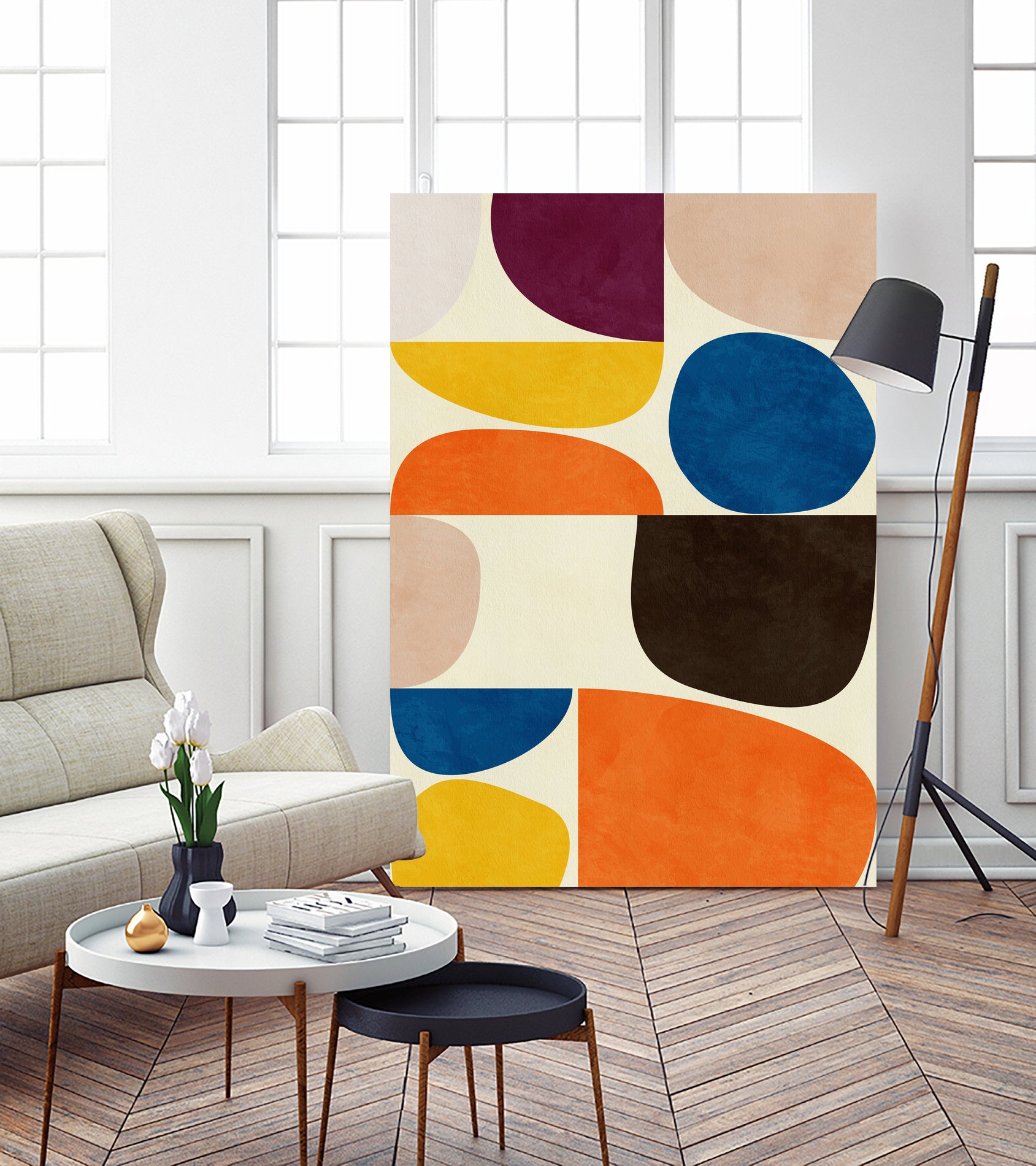 Vivid Bauhaus by Ana Rut Bre on GIANT ART - abstract