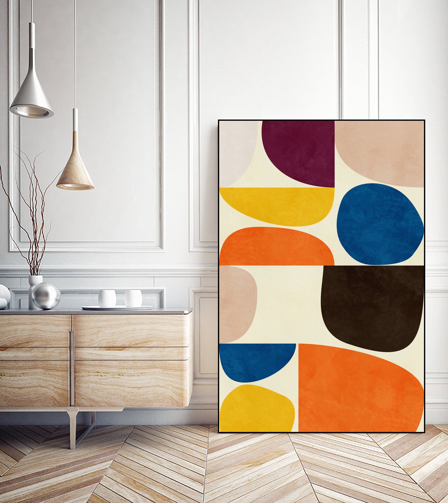 Vivid Bauhaus by Ana Rut Bre on GIANT ART - abstract