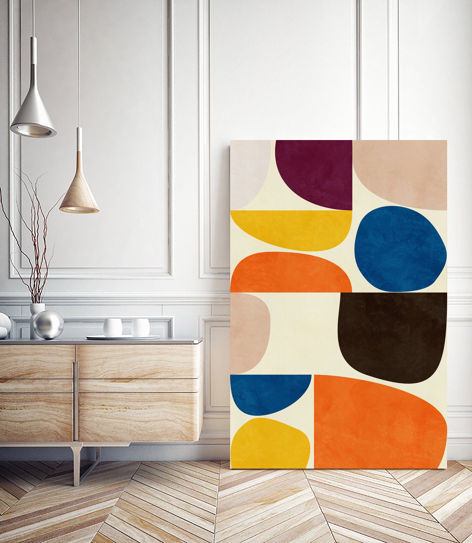 Vivid Bauhaus by Ana Rut Bre on GIANT ART - abstract
