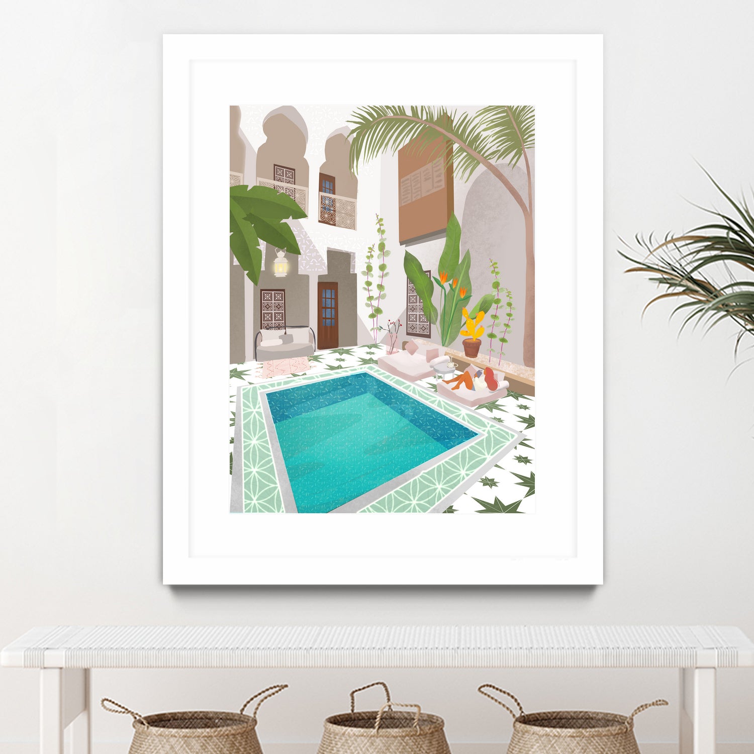Riad by Petra on GIANT ART - illustration traveler