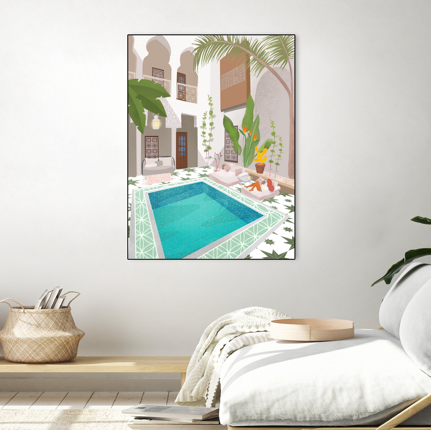Riad by Petra on GIANT ART - illustration traveler