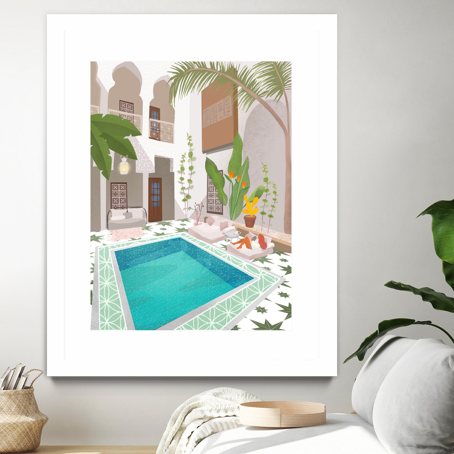 Riad by Petra on GIANT ART - illustration traveler