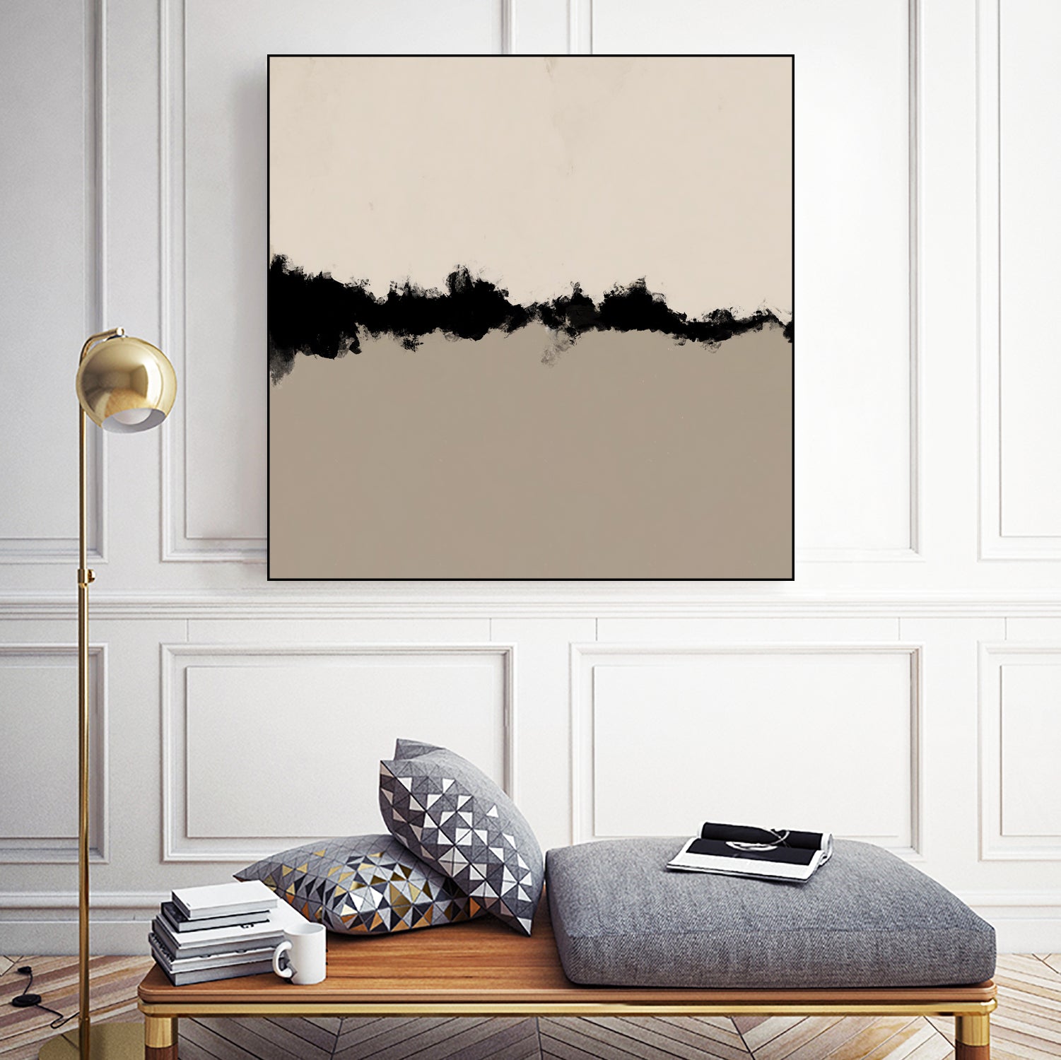 Leaena by Yopie on GIANT ART - illustration beige