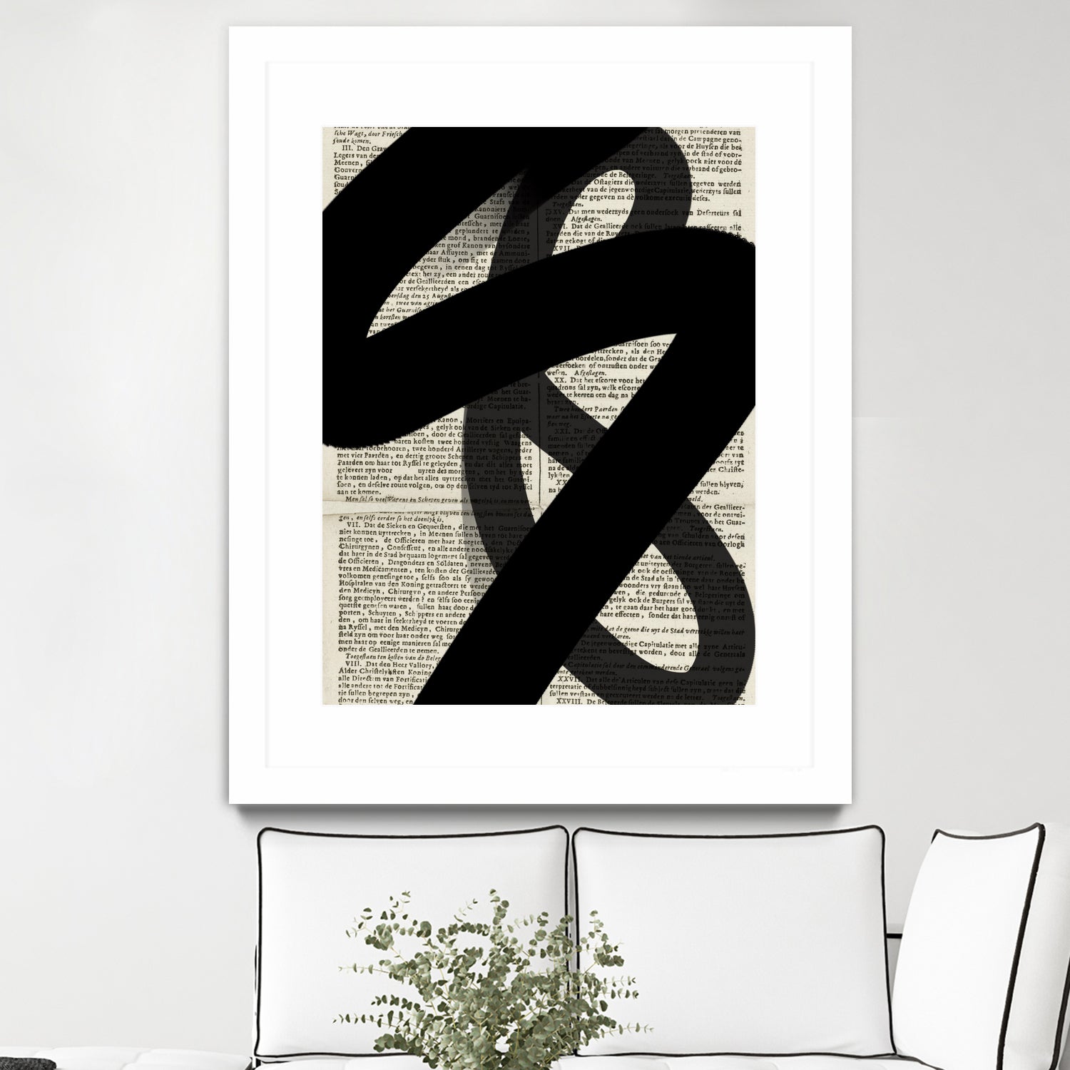 Abstract Paper IV by Yopie on GIANT ART - abstract black