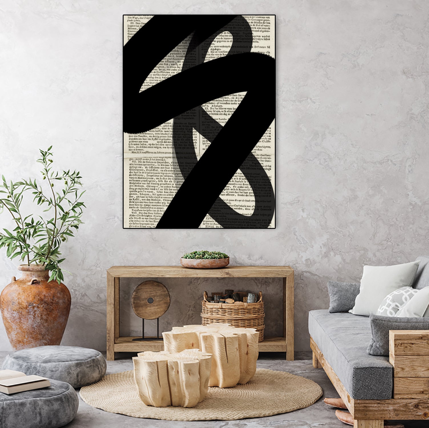 Abstract Paper IV by Yopie on GIANT ART - abstract black