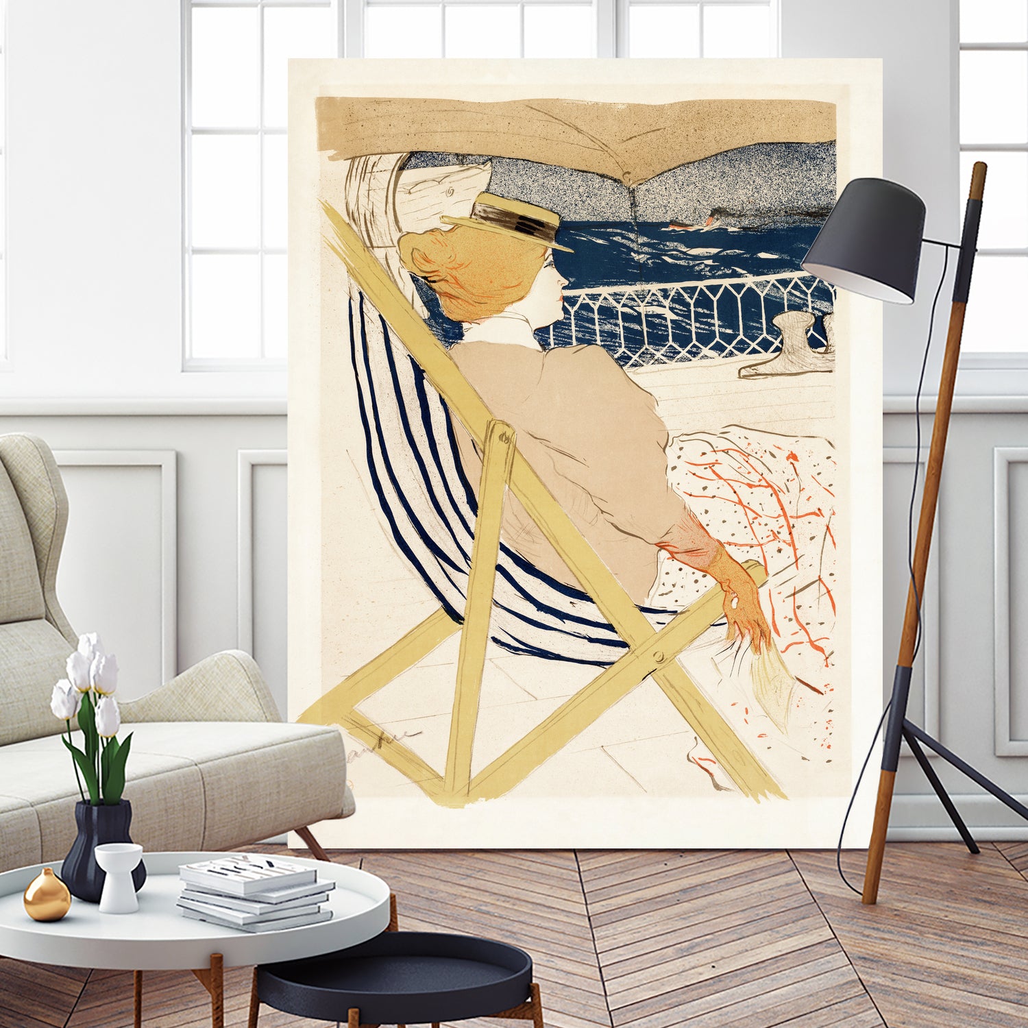 La PassagAure Du 54 (1896) by TOULOUSE LAUTREC on GIANT ART - figurative toulouse lautrec