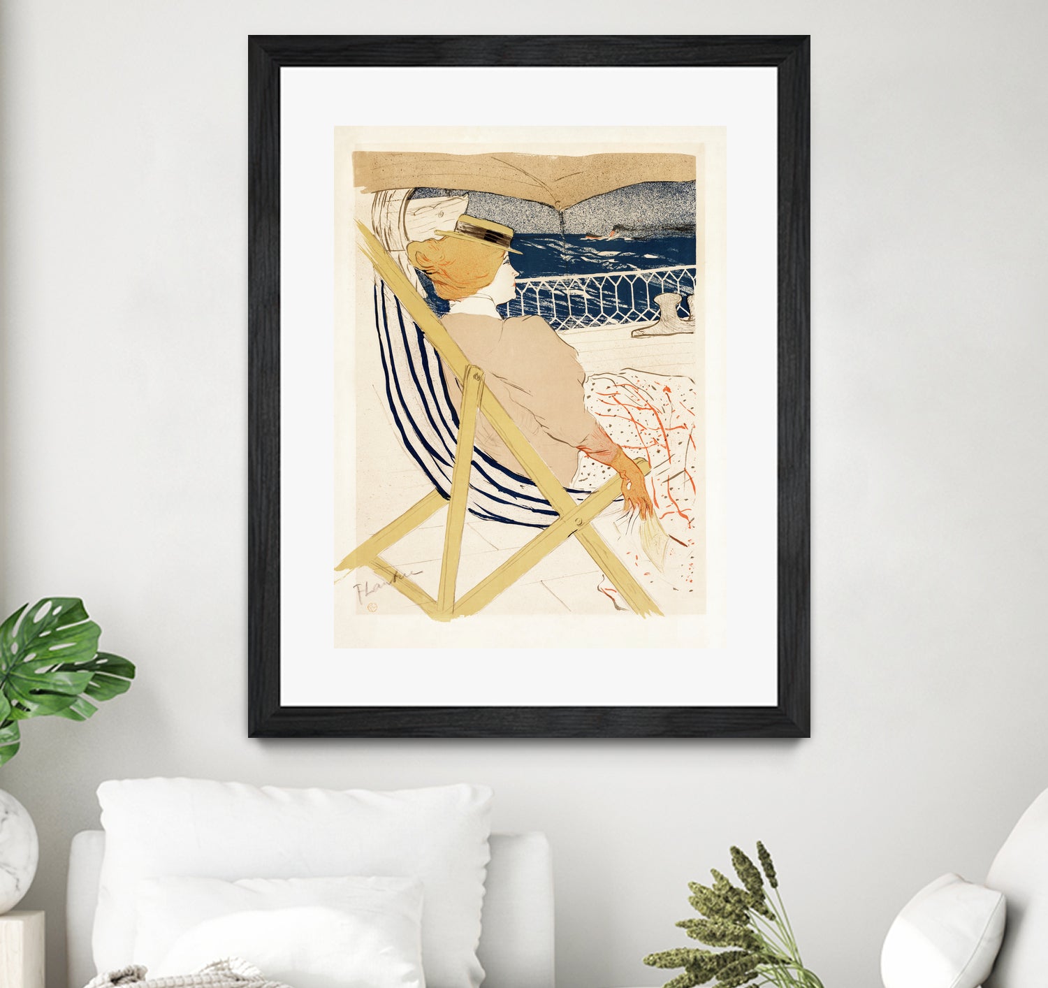 La PassagAure Du 54 (1896) by TOULOUSE LAUTREC on GIANT ART - figurative toulouse lautrec