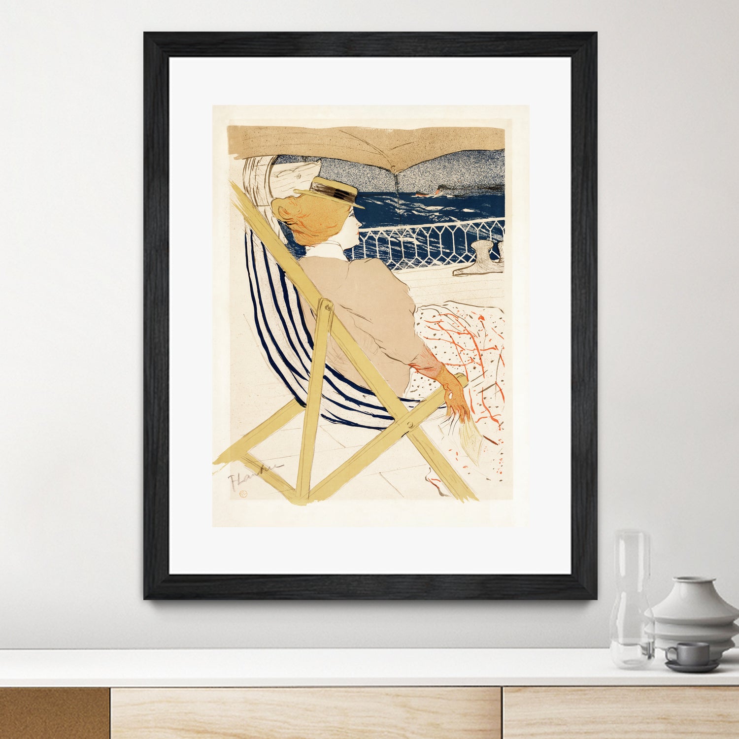 La PassagAure Du 54 (1896) by TOULOUSE LAUTREC on GIANT ART - figurative toulouse lautrec